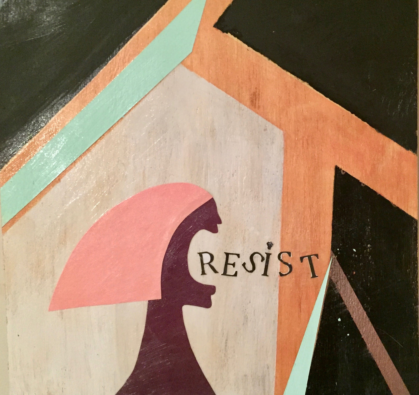Resist/ KIM HILL ART